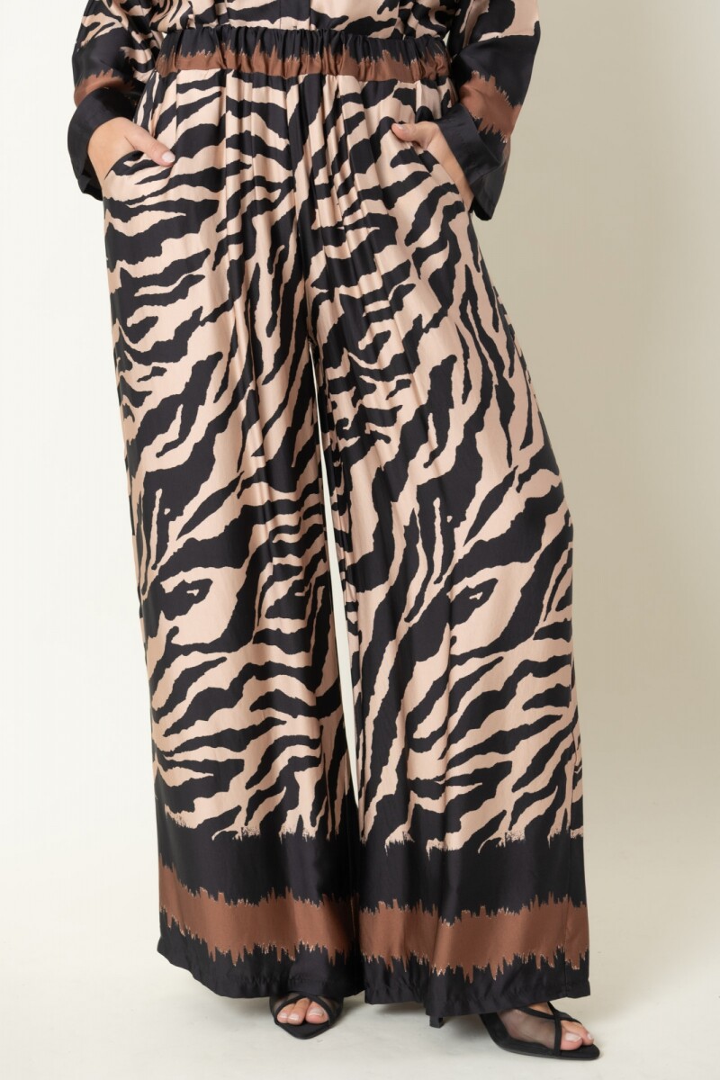 PANTALON OJO DE TIGRE - Negro 