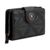 Small Leather Goods Harland French Wallet Black