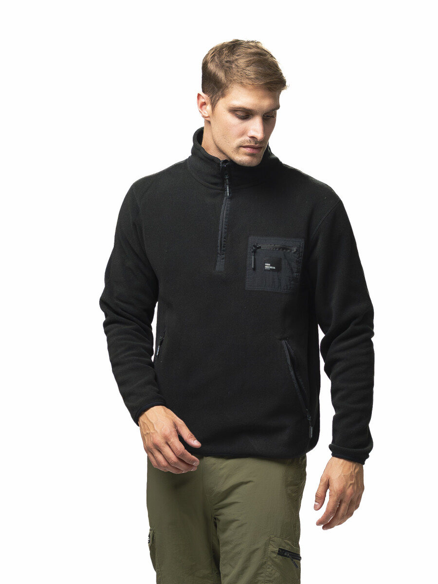 Buzo Polar Bulls - Negro/Negro 