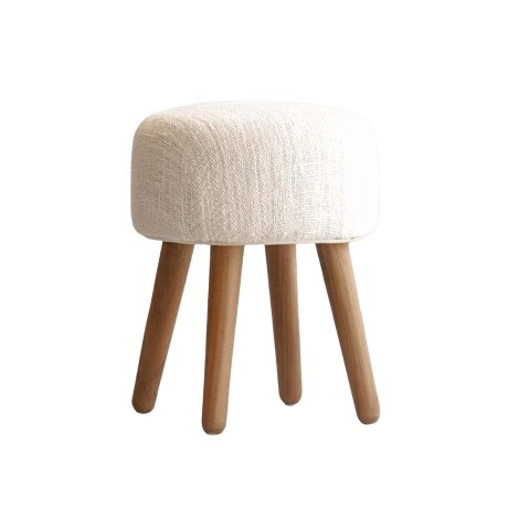 BANCO MADERA-Y-TELA BLANCO CAKE BCO/NAT