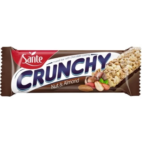 BARRA CEREAL CRUNCHY 40G NUEZ/ALMENDRA/CHOCO BARRA CEREAL CRUNCHY 40G NUEZ/ALMENDRA/CHOCO