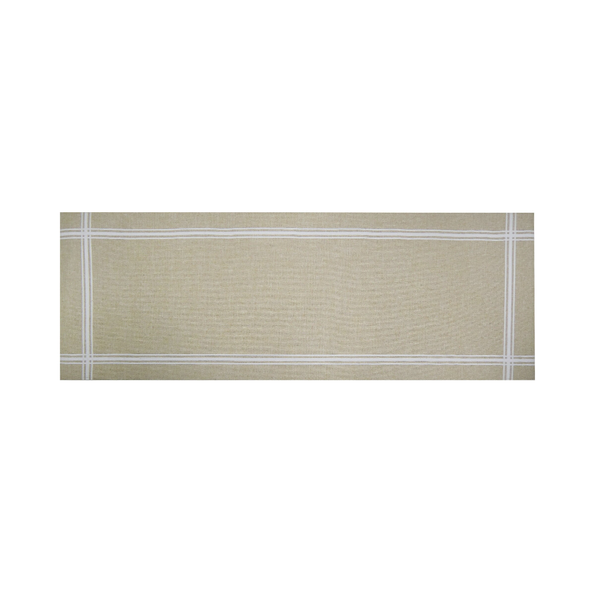 Sendero Lino Estampado Home Class 35 x 100 cm - CUADRO BLANCO 