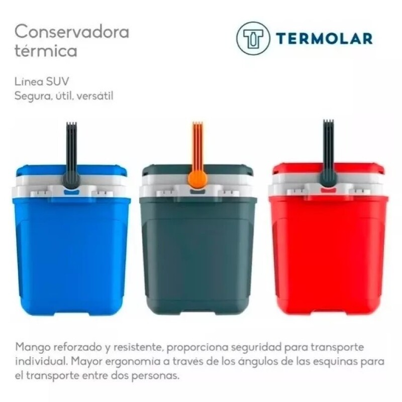 Conservadora Termolar 32 lts Rojo