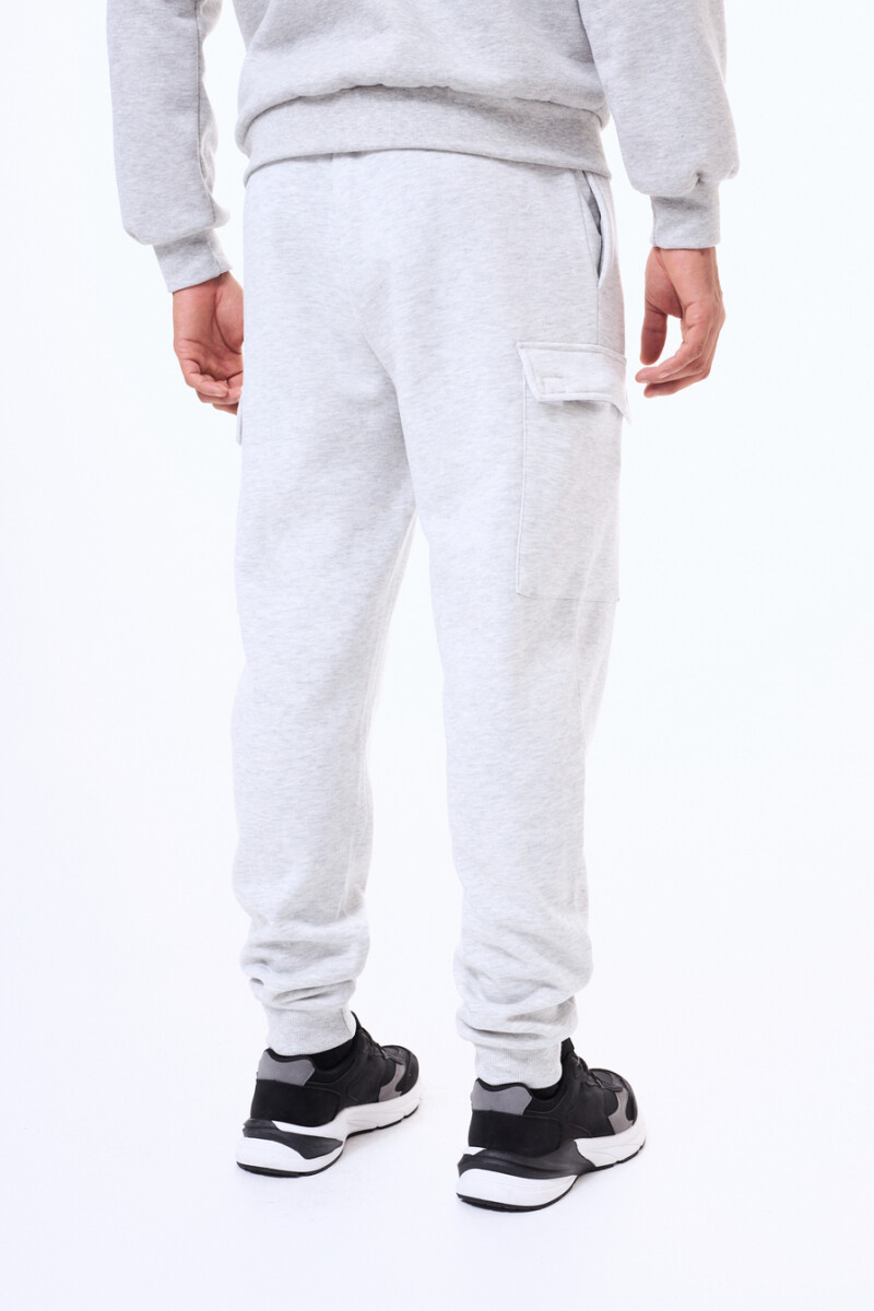 Pantalon de felpa Fortaleza Gris