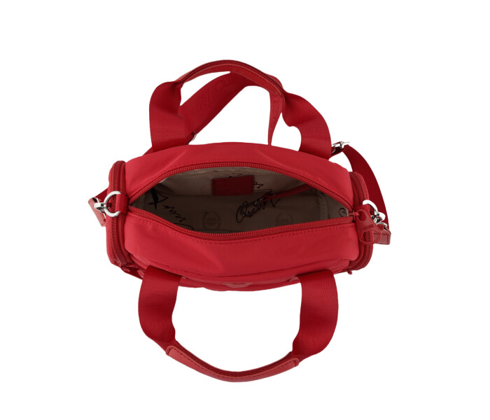Cartera Las Oreiro Love Rojo