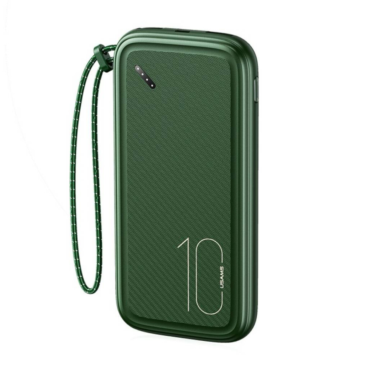 Power Bank Usams Pb56 10,000mah Dual Usb Cargador Portatil - Variante Color Verde 