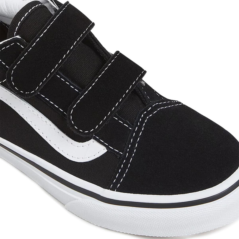 Championes Vans Old Skool V de Niños - VN000VHE6BT1 Negro-blanco