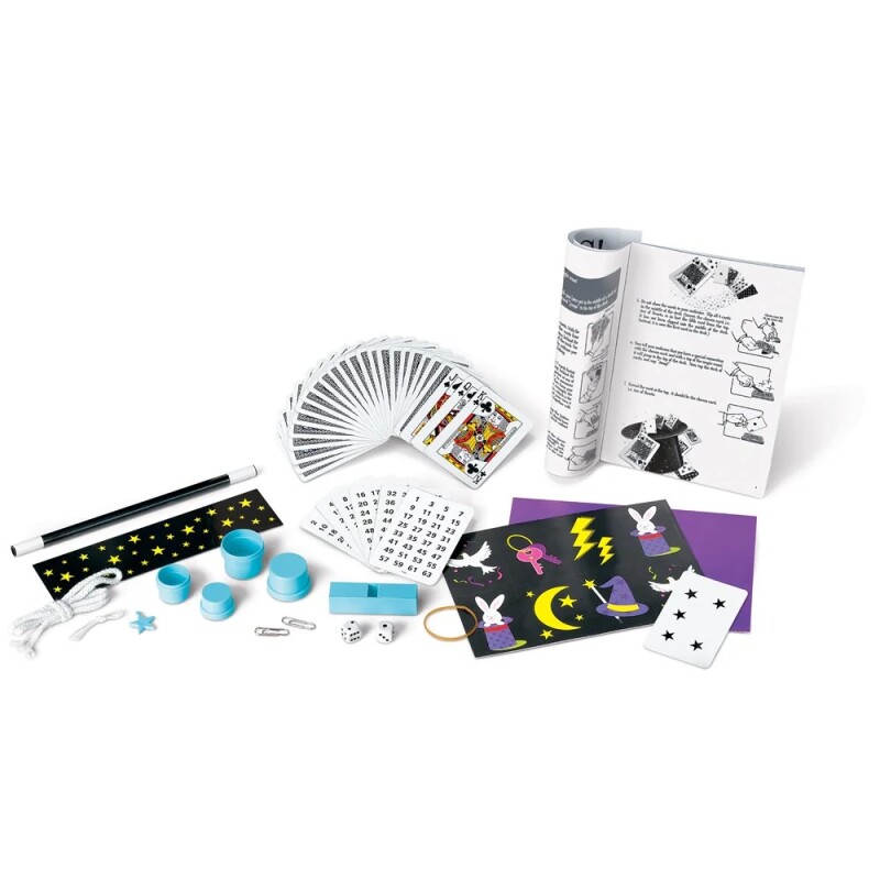 Set de Magia para Niños – 12 Trucos Divertidos MAGIC KIT 12 TRUCOS DE MAGIA