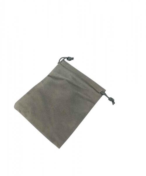 BOLSA DE GAMUZA 10X8 CM GRIS