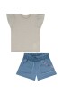 Conjunto Blusa y Short Jean Conjunto Blusa y Short Jean