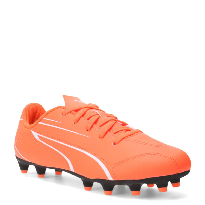 Championes de Fútbol 11 Infantiles Puma Vitoria Fg/Ag Rojo - Blanco