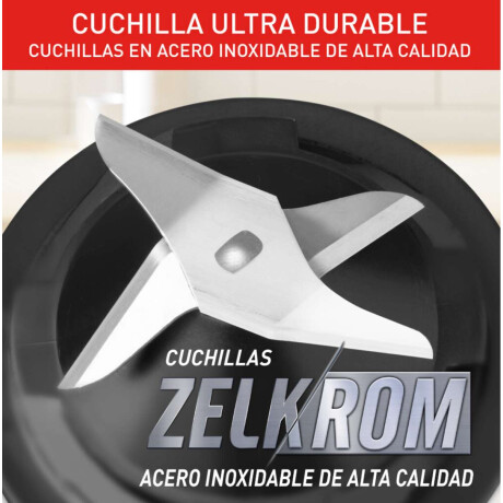 Licuadora Con Jarra De Vidrio Moulinex Powermix 5 Velocidades Color Blanco