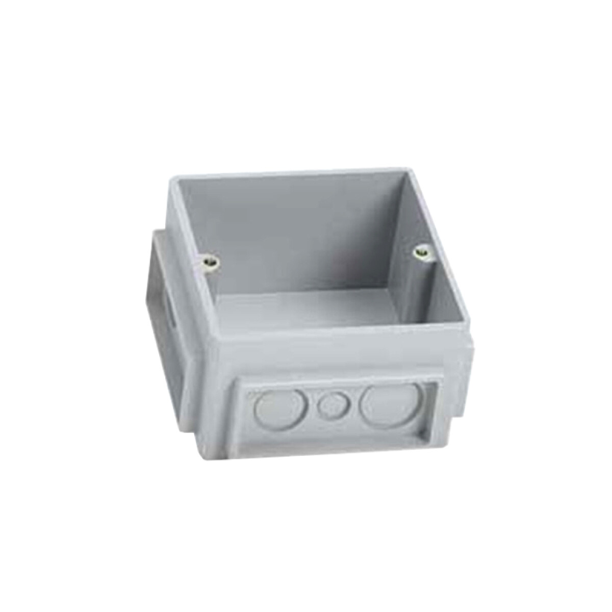 Caja PVC s/tapa de embutir para Pop-Up 3 módulos - LJ3808 