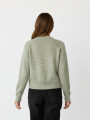 Cardigan Galin Verde Palido