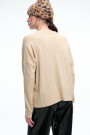 SWEATER COSTURA Beige
