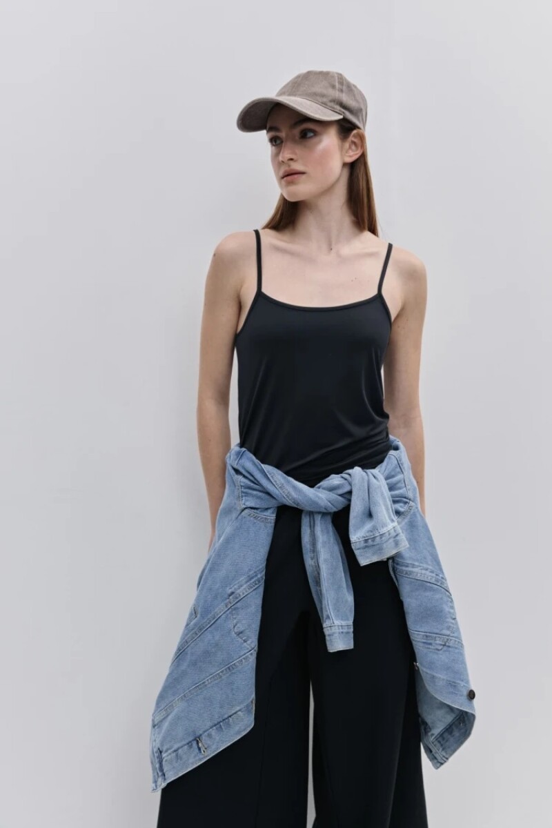 MUSCULOSA P.CAKE TULIPAN - NEGRO 