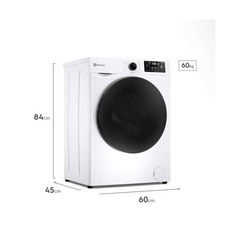 Lavarropas Carga Frontal Electrolux Inverter 7 kg Blanco