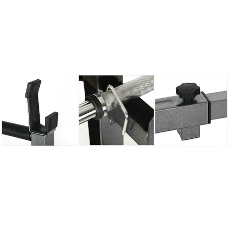 Soporte Regulable P/ Barra Ejercicio Sentadillas Pesa Gym004011