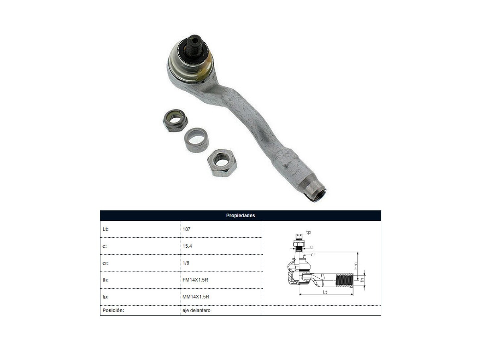 Puntero BMW X3 Diesel (E83)/X3 (E83) 03-09 Der/Izq 