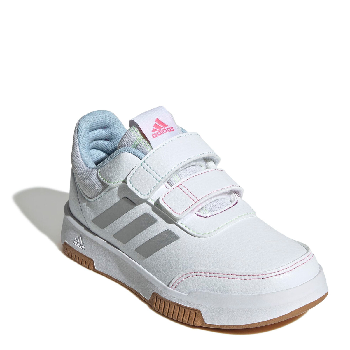 Championes Adidas Tensaur Unisex Adidas - Blanco - Plateado - Rosado 