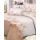 Manta Cotton Flor Glamour 1 plaza sommier con porta almohada y almohadón Manta Cotton Flor Glamour 1 plaza sommier con porta almohada y almohadón