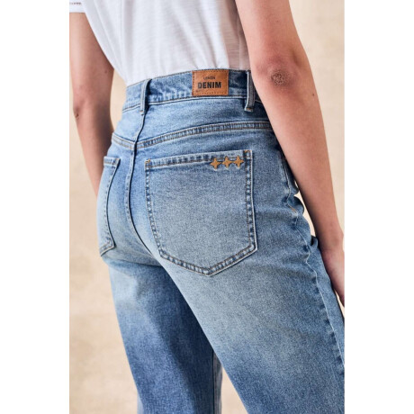 Jean Crop Recto Denim