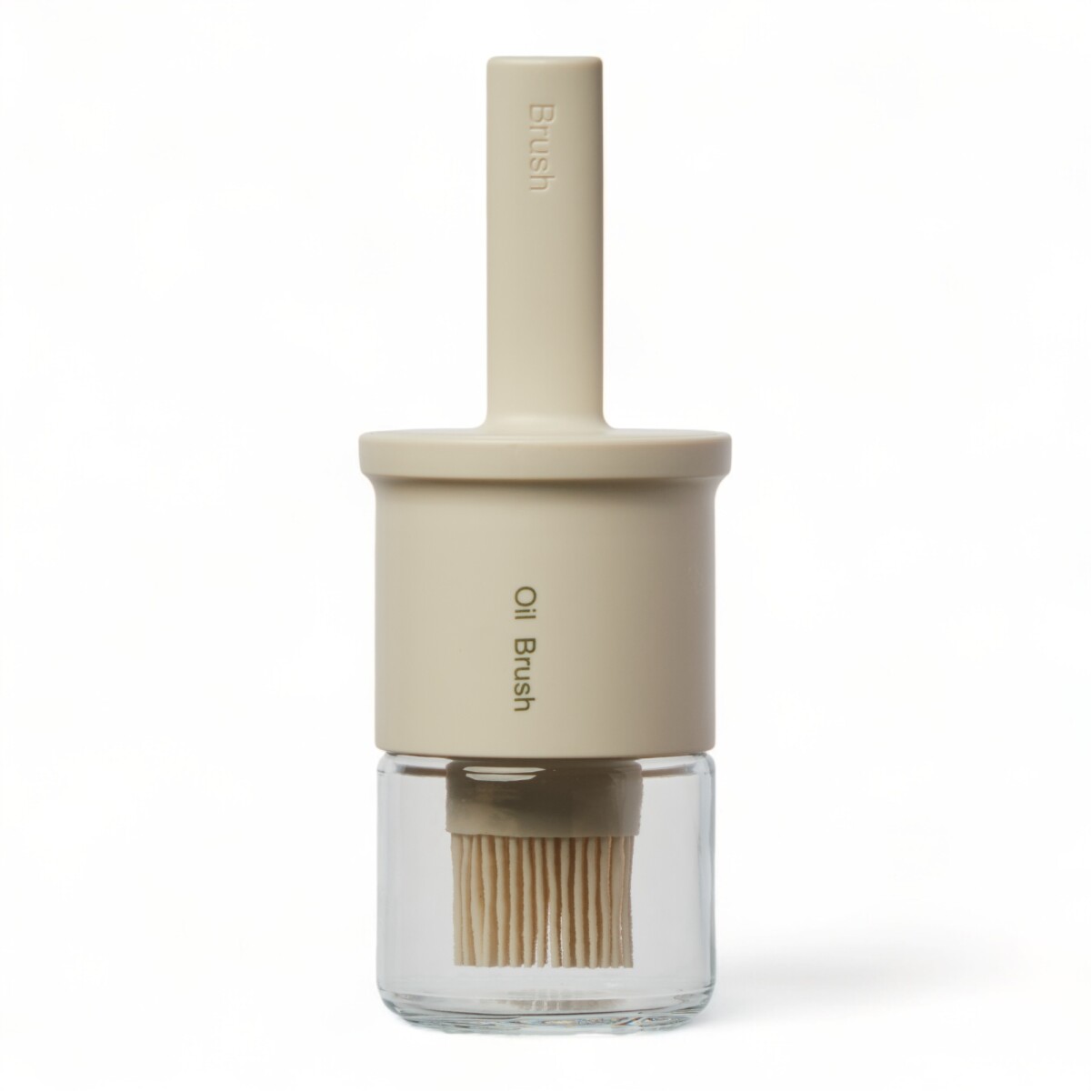 Aceitera Salsera Botella Vidrio 250ml Con Pincel De Silicona 