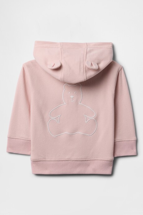 Canguro Logo Gap Sin Felpa Bebé Misty Rose