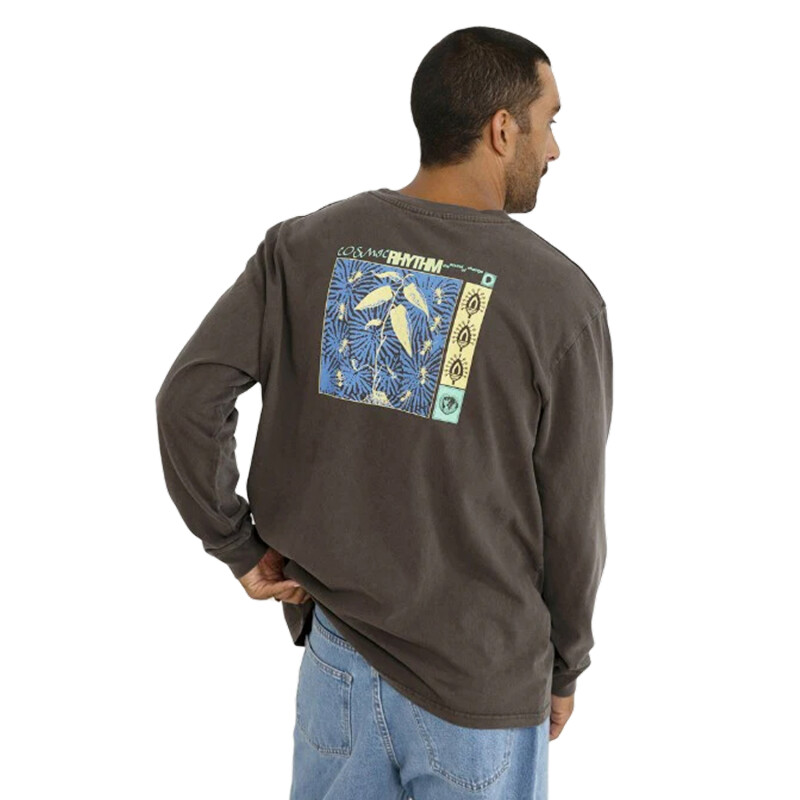 Remera Rhythm Subterranean Vintage - Negro Remera Rhythm Subterranean Vintage - Negro