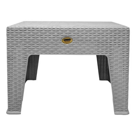Juego Jardín Patio Rattan 4 Sillas + Mesa UV Turca Blanco