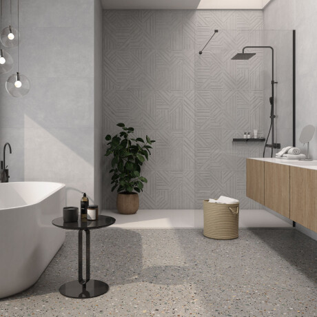 Porcelanato Terrazo Mate 60X120Cm Piso Pared 000