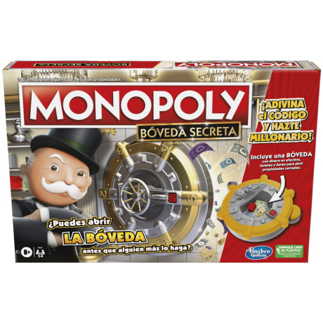 Juego de Mesa Monopoly Boveda Secreta 001