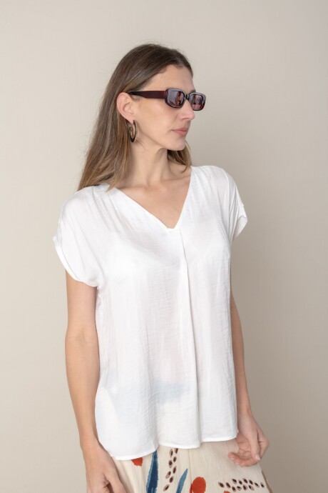 BLUSA MIRA Blanco