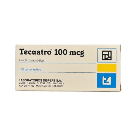 TECUATRO 100 MCG 100 TAB TECUATRO 100 MCG 100 TAB