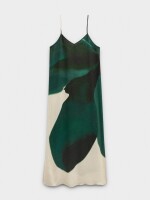 Vestido De Tirantes Estampado multicolor
