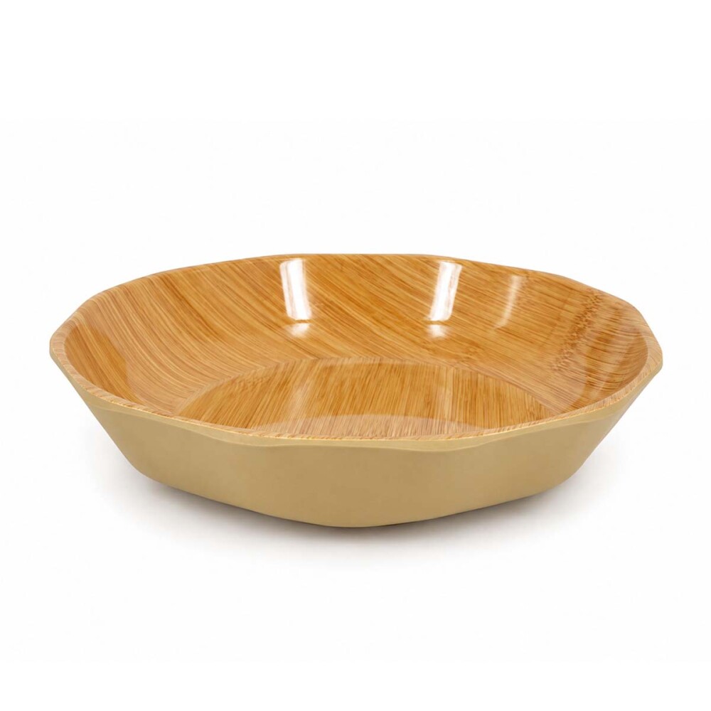Bowl ensaladera melamina bambú 22x5 cm Bowl ensaladera melamina bambú 22x5 cm