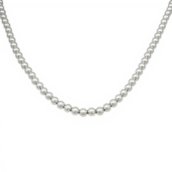 Cadena Bolas-Plata 925-Sin Piedra-CD3344 sinpiedra