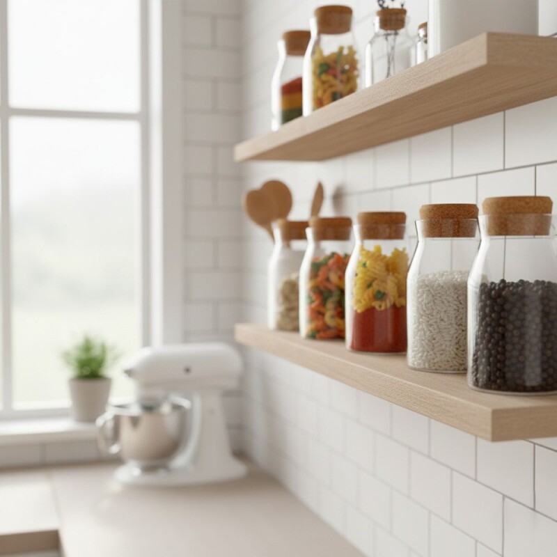 FRASCO DE VIDRIO C/TAPA 9X17.5CM Unica