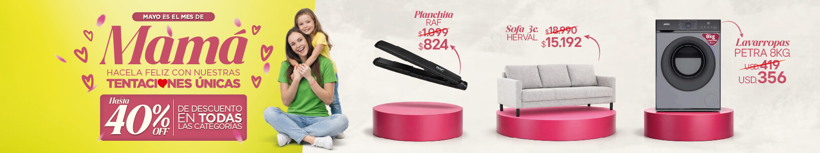 Día de la Madre - Tentaciones Únicas