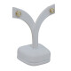 Caravanas en oro 18k y brillantes Caravanas en oro 18k y brillantes