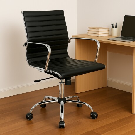 SILLA DE ESCRITORIO JULES REGULABLE - NEGRA Silla De Escritorio Jules Regulable - Negra