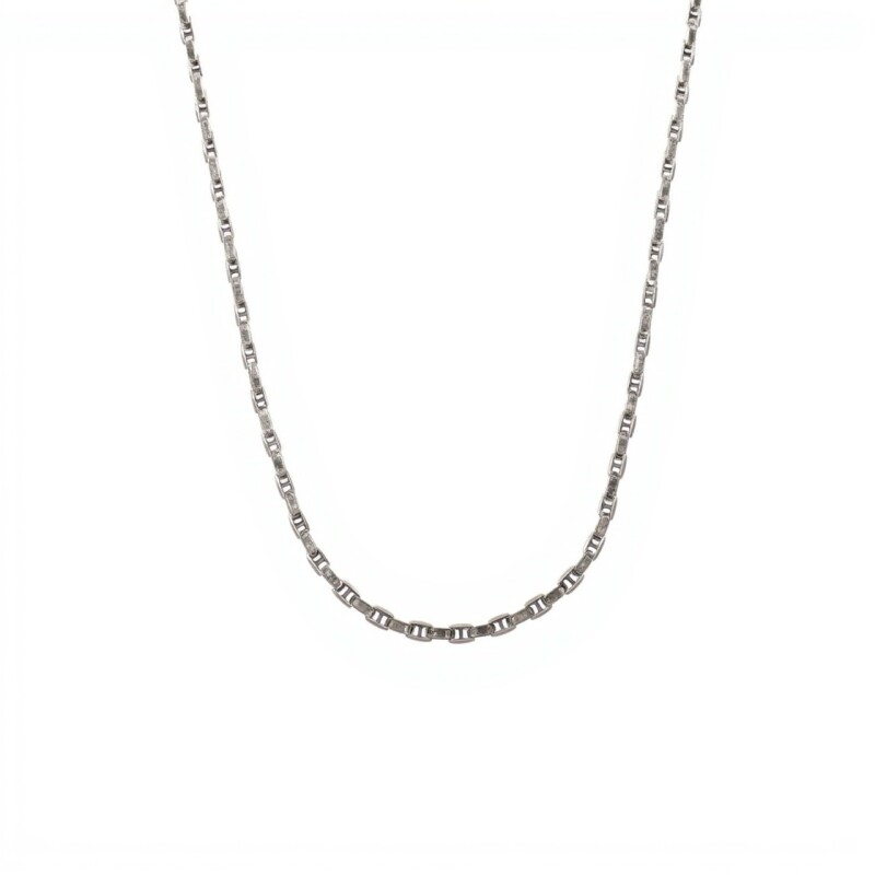 Cadena Force con barra-Plata 925-Sin Piedra-CD3485 sinpiedra
