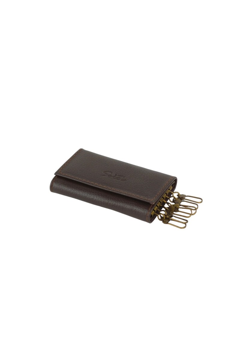 Porta llaves clasico Marron