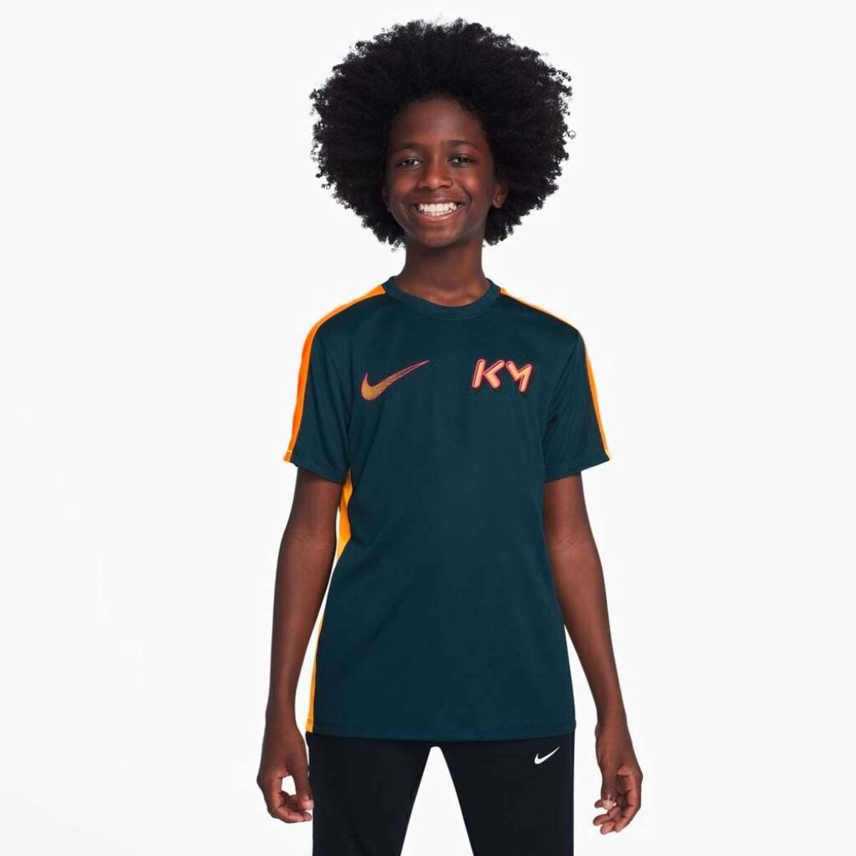 Remera Nike Kylian Mbappé Dri-Fit Academy 23 Top de Niños - Azul 