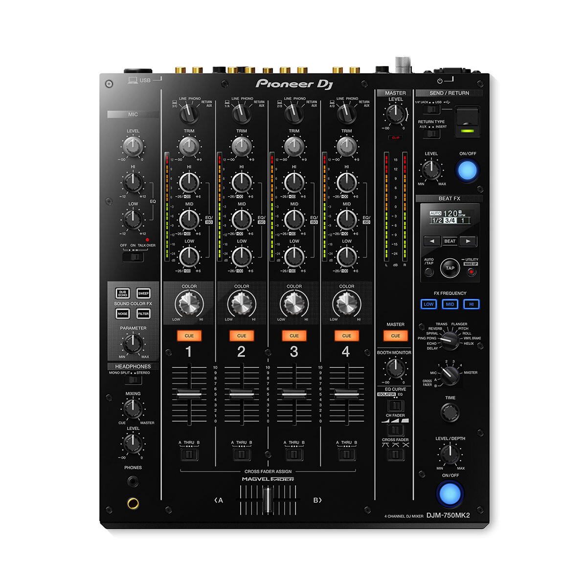 Mixer Dj Pioneer Djm750mk2 Negro 