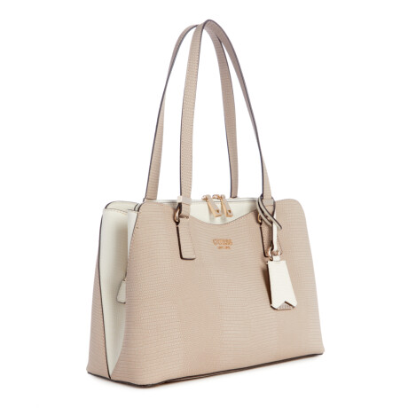 Cartera Guess Lyndi Mediana Beige 0