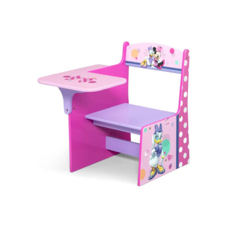 Juego de dormitorio de 3 piezas de Minnie Mouse para niños Rosado