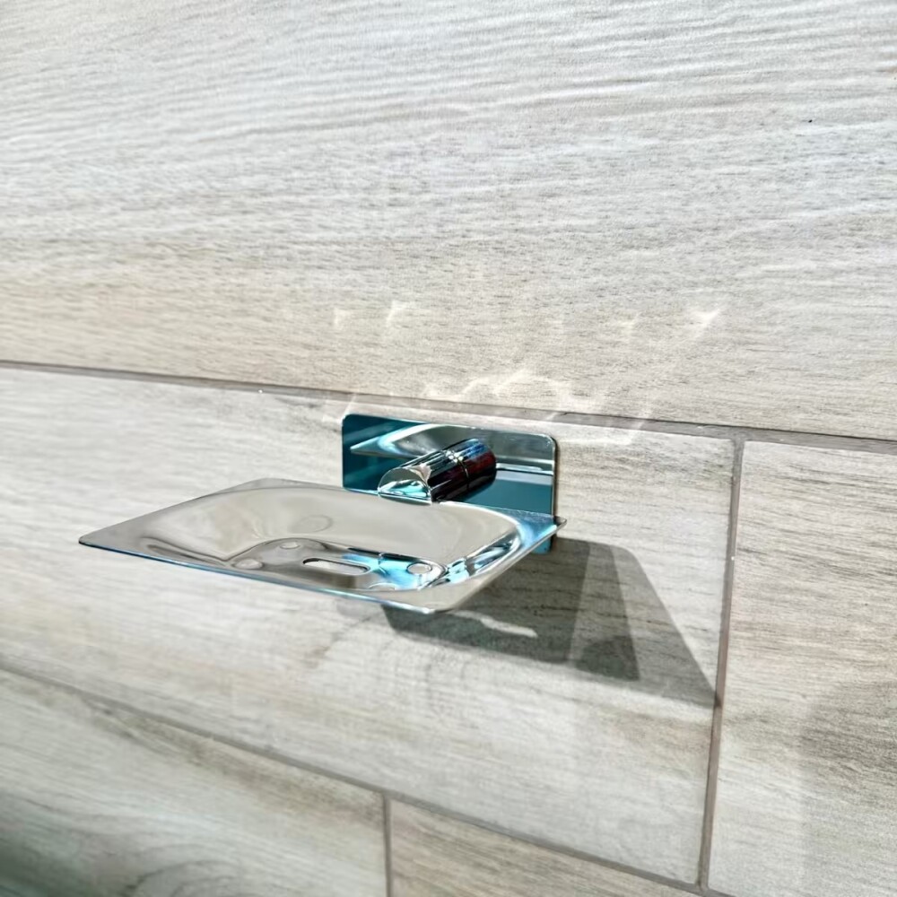 Jabonera autoadhesiva Cromo GC Jabonera Autoadhesiva Cromo Gc