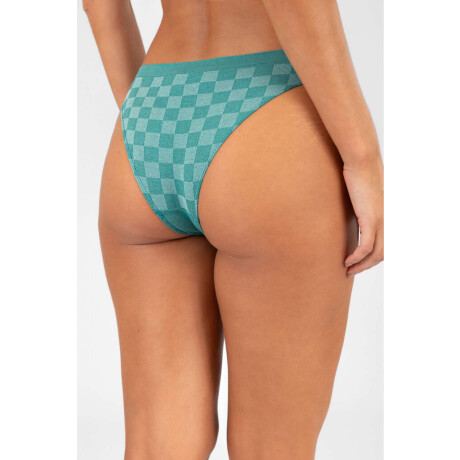 Bikini sacks every day sin costuras Verde petroleo