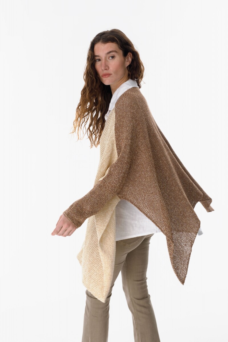 Poncho Misuna Cobre/Crudo